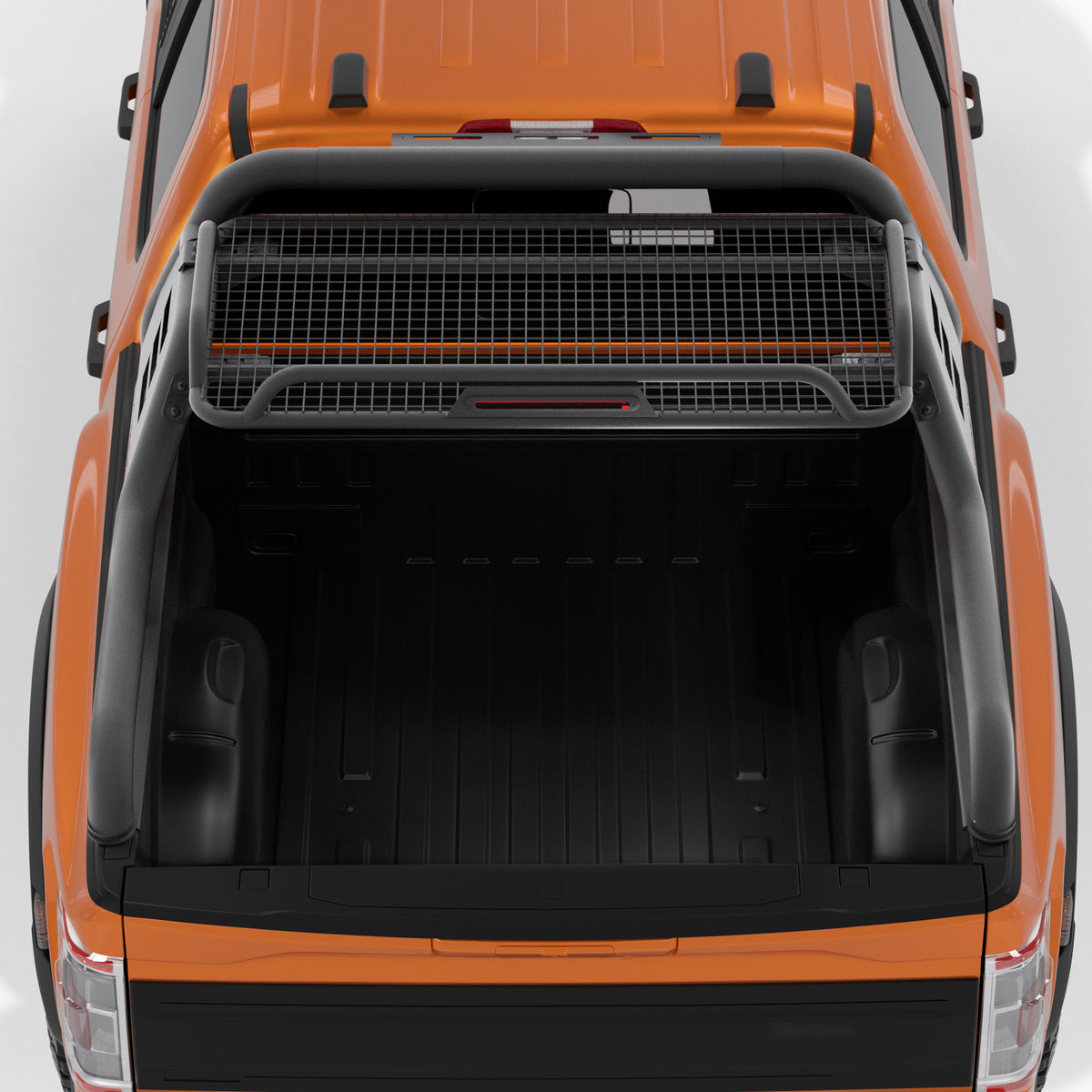 Truck Roll Bar with Cargo Carrier Basket, Adjustable Sport Rack Roll Bars Chase Rack Fit for Ford F-150/F-250/F-350,Dodge Ram,GMC Sierra,Chevy Silverado,Ranger,Tundra,Frontier,Titan (Full & Mid Size)