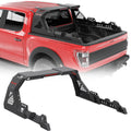 Heavy-Duty Steel Adjustable Sport Roll Bar for Full-Size & Mid-Size Pickup Trucks - Compatible with Toyota Tacoma, Tundra, Sequoia, Ram 1500/2500/3500, Ford F-150/F-250/F-350, Chevy Silverado, GMC Sierra - with LED Lights, Universal Automotive Accessories