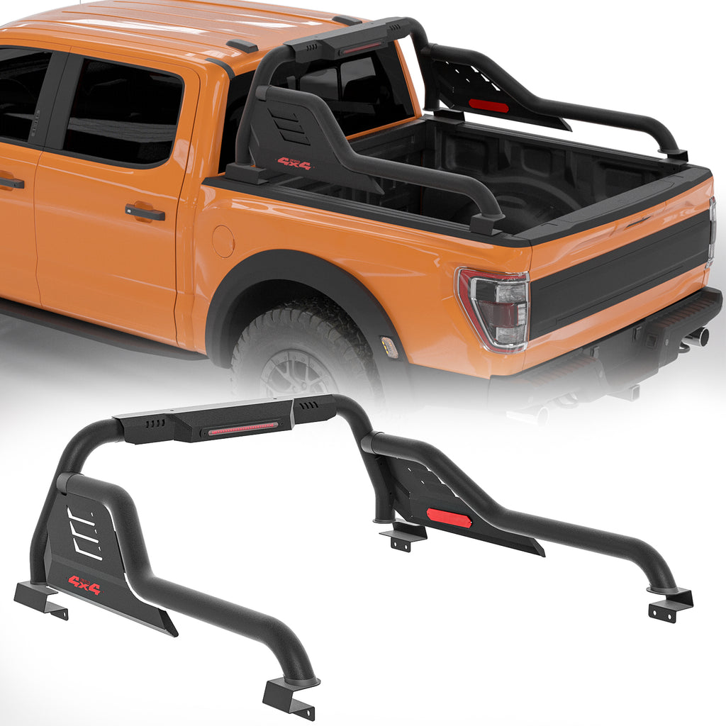truck roll bar，roll bar for truck，universal roll bar，sport bar，chase rack，off-road roll bar，roll bar with lights，F-150 roll bar，Silverado roll bar，Tacoma roll bar，Tundra sport bar，Gladiator chase rack，roll bar for Chevy，roll bar for GMC，